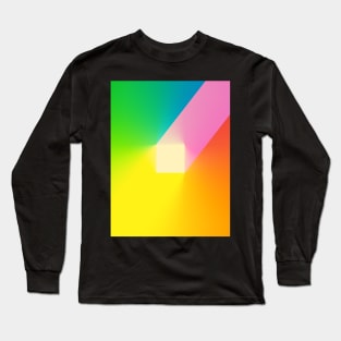 rainbow glitch Long Sleeve T-Shirt